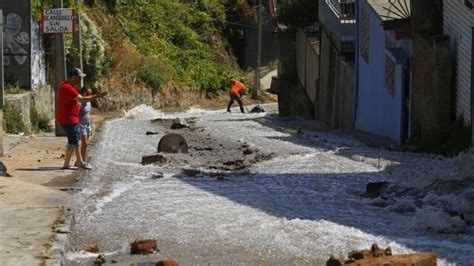 Fotos Rotura De Matriz Provoc Enorme Inundaci N En El Cerro