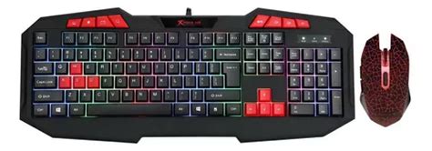 Kit De Teclado Y Mouse Gamer Xtrike Me Mk Cuotas Sin Inter S