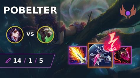 Pobelter Ahri Mid Vs Twitch Na Master Lol Season Youtube