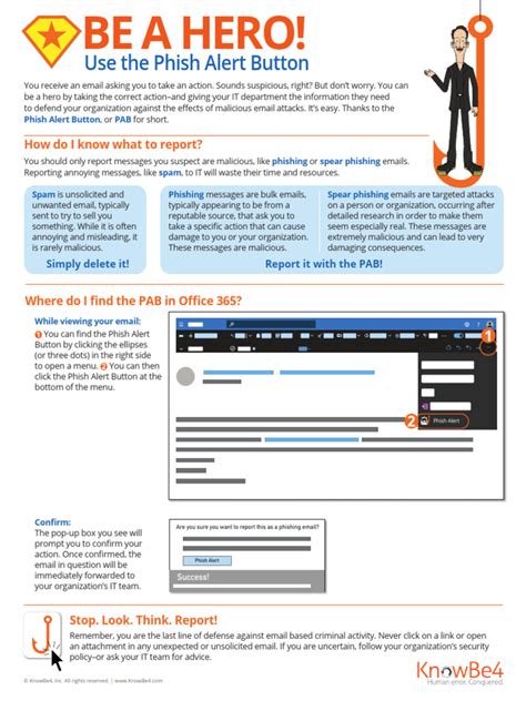 En Us Using The Phish Alert Button Office 365 | PDF | Phishing | Email Spam