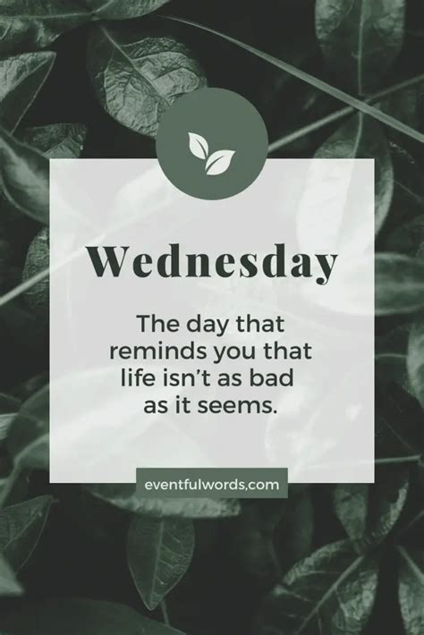 Rejuvenate With Our 95 Incredible Wednesday Motivational Quotes - Eventful Words