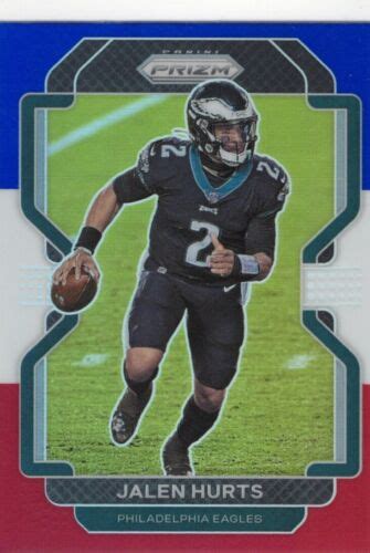 Jalen Hurts Panini Prizm Red White Blue Philadelphia