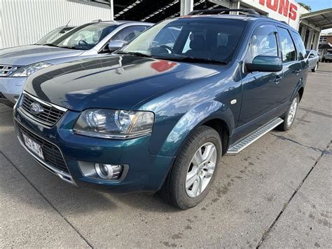 2010 FORD TERRITORY TS LIMITED EDITION RWD SY MKII GREEN 4 SP AUTO