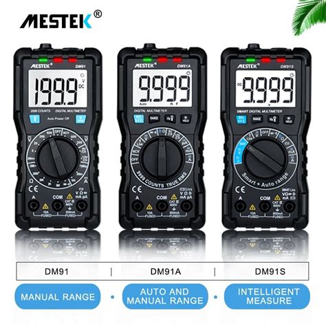 Mestek Dm Dm A Dm S Digital Multimeter Count Ac Dc Ammeter