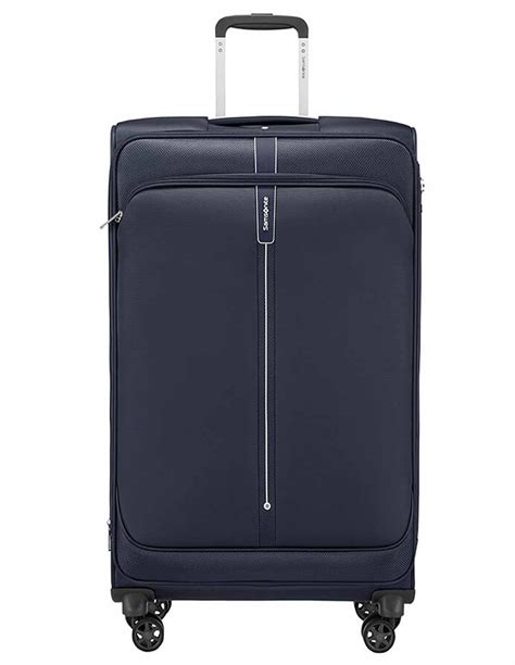 Maleta Grande Expandible Blanda 78cm TSA 4R Popsoda Samsonite Azul