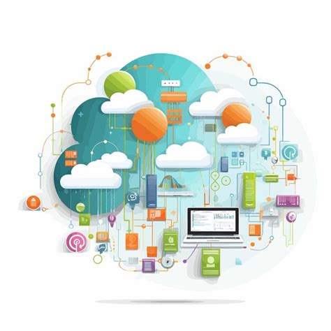 Premium Vector Cloudcomputingconceptvectorillustrated