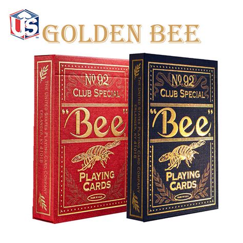 Bee Premium Playing Cards - Blue - Toy World Malaysia