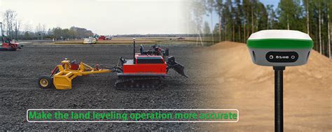 JYL20 Tractor GNSS Land Leveling System With R26 RTK Base Station Smajayu