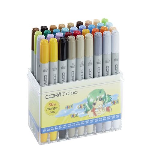 Copic Ciao Er Manga Set Themen Sets Copic Ciao Copic Onlineshop