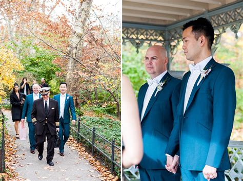 Same Sex Wedding In Central Park NYC Elopement Photographer Steven And Yas