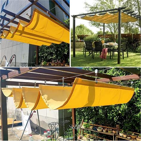 Amazon Phleps Sun Shade Sail Retractable Wave Shade Cover