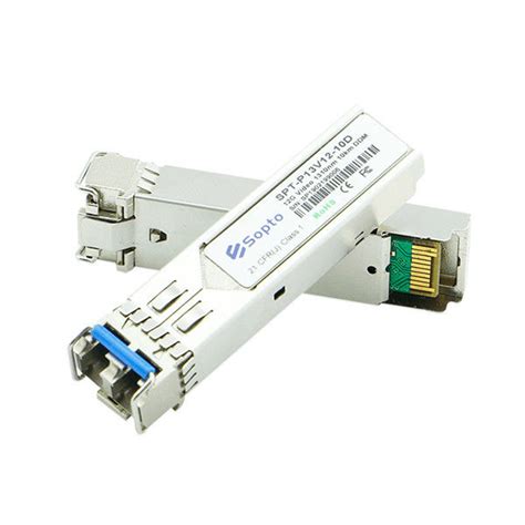 Video 12g Fiber Optic Sfp Types Module 1310nm Dfb Laser Duplex Lc Interface