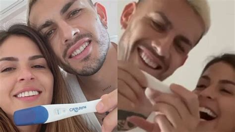 Leandro Paredes y Camila Galante confirmaron que serán padres otra vez