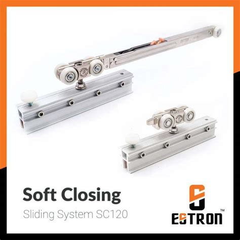 Estron Sc120 Soft Closing Sliding Door System Lazada Singapore