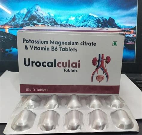 Potassium Magnesium Citrate Vitamin B6 Tablets Api Generic Pharmacy