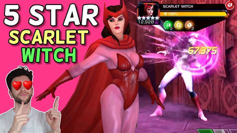 Finally She Is Here 5 Scarlet Witch Rng Dependant Andjust Good Fun Marvel Contest Of