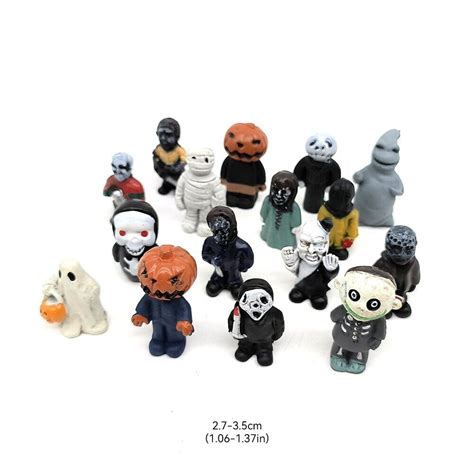 16PCS Horror Toys Figures Halloween TV Movie Action Figures Minifigure