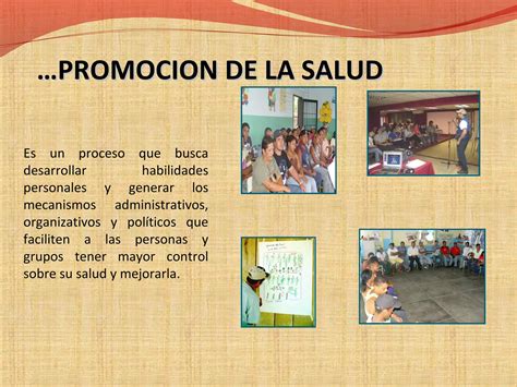 Modelo de abordaje de la promocion de la salud en el perú PPT