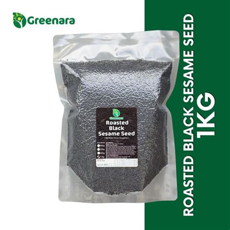 Jual Roasted Black Sesame Seed Kg Wijen Hitam Panggang Kg Shopee