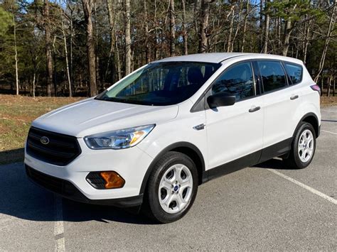 2017 Ford Escape S 1 Owner Clean CarFax 2.5L 4 Cylinder Automatic No AccidentsSmoky Mountain ...