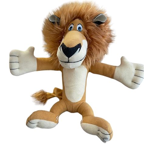 Fisher Price Talking Lion, Alex Plush Stuffed Animal Madagascar GUC
