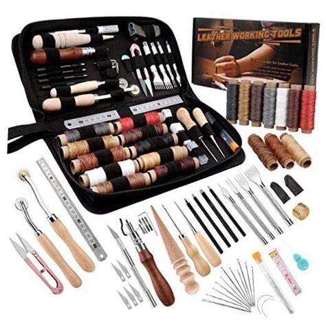 Pcs Leather Working Tools And Supplies Leather Tooling Kit With