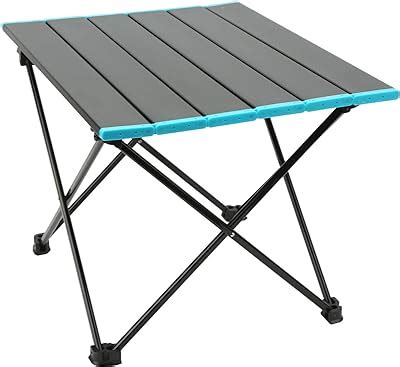 Navaris Table De Camping Pliante Table Pliable Aluminium 55 7 X 40