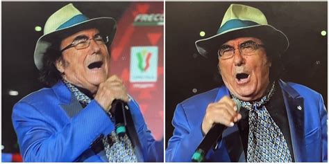 Al Bano Canta L Inno Prima Di Atalanta Juve I Social Impazziscono