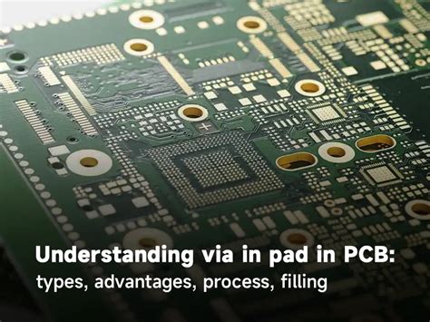 Understanding Via In Pad In Pcb Types Advantages Process Filling