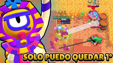 SOLO PUEDO QUEDAR 1º CON OTIS TEAM BUZZ O TEAM SHELLY BRAWL STARS