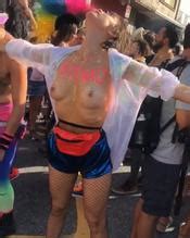 Maria Casadevall Nude Boobs Public Demonstration Aznude