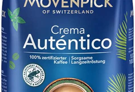 Mövenpick Auténtico kaffebönor 1 kg Crema