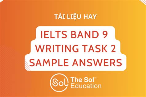 Sách Ielts Band 9 Writing Task 2 Sample Answers