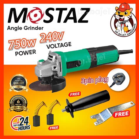 Mostaz Professional Angle Grinder Grinder Ms A W Shopee