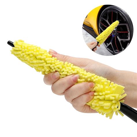 Car Wash Sponges Wheel Rims Tire Washing Brush Tools Auto Scrub Brush