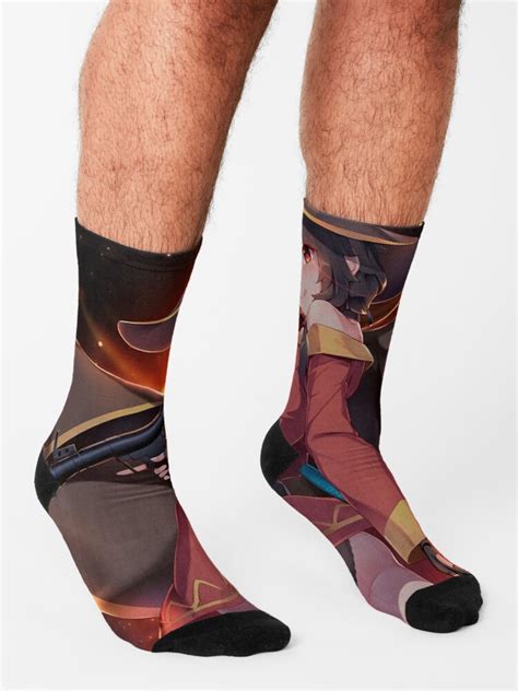 Megumin Butt Thicc Ass Thighs Konosuba Sexy Lewd Hentai Ecchi Anime Girl Socks By