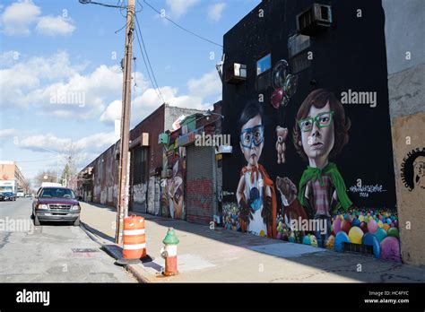 Street Art In Bushwick Brooklyn New York Usa All Art By The