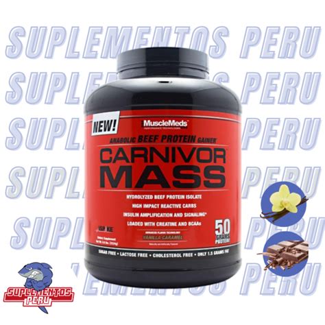 Carnivor Mass Lb Musclemeds Suplementos Per