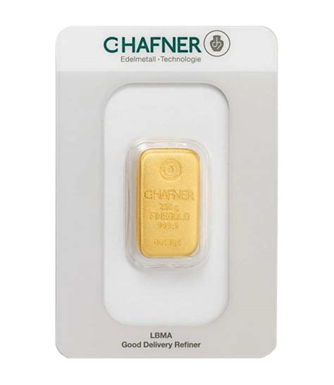 Gold Bar Gram C Hafner