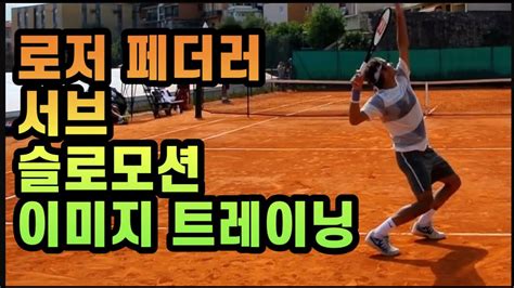 Roger Federer Serve Slow Motion Youtube