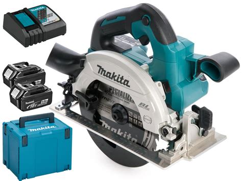 MAKITA DHS660RTJ Pilarka Tarczowa Akumulatorowa 165mm 18V 2x5 0Ah