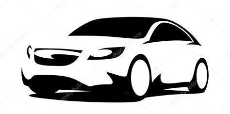 Car silhouette modern ⬇ Vector Image by © kerpet | Vector Stock 75266819