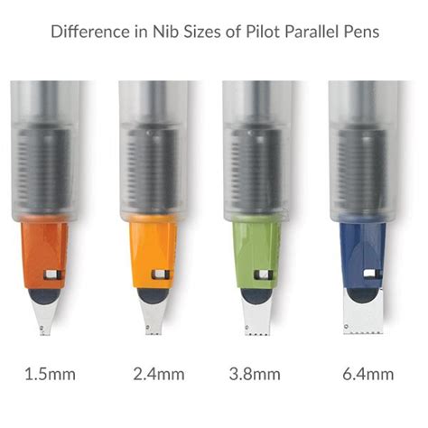 Pilot Parallel Calligraphy Pen Mm Nib Width Hndmd