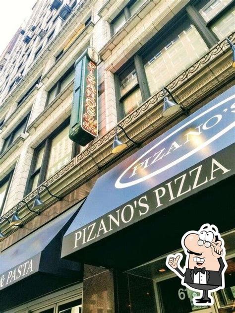 Menu at Pizano's Pizza & Pasta pizzeria, Chicago, 61 E Madison St