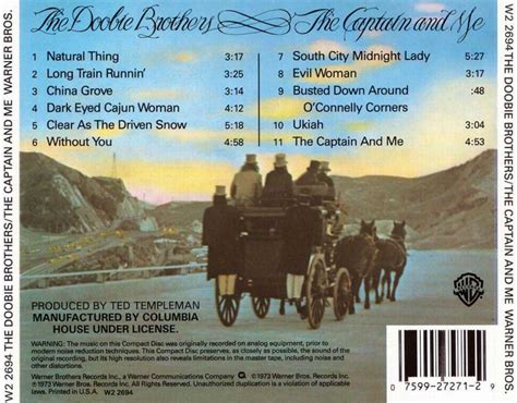 Musicotherapia: The Doobie Brothers - The Captain and Me (1973)