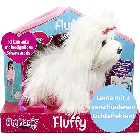 Animagic Fluffy Hund Amazon De Spielzeug