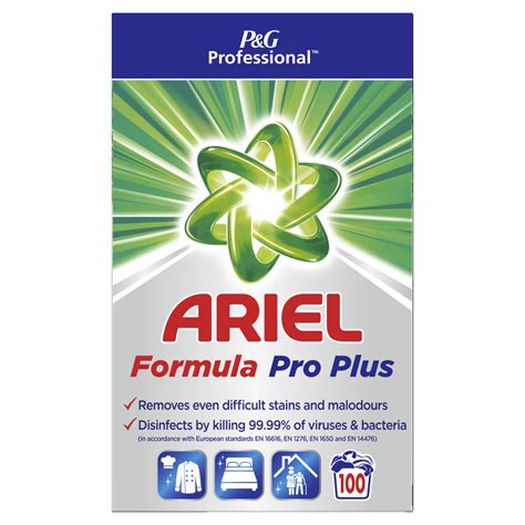 Ariel Professional Pro Plus Antibacterial Washing Powder 100 Washes