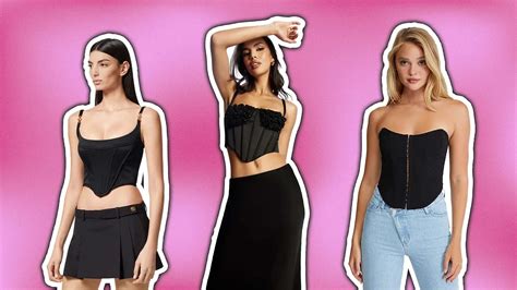 The Best Black Corsets To Shop Right Now And How To Style Them