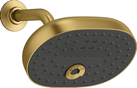 Kohler 26290 2mb Statement Multifunction 25 Gpm Showerhead Vibrant Brushed Moderne Brass