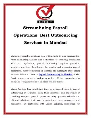 Ppt Streamlining Operations The Power Of Payroll Management Systems